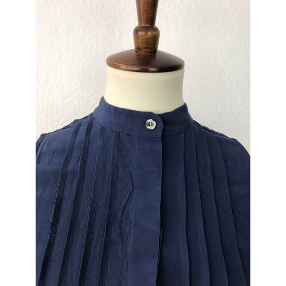 Mara Hoffman Colorblock Pleated Striped Maxi Dress - Picture 3 of 11